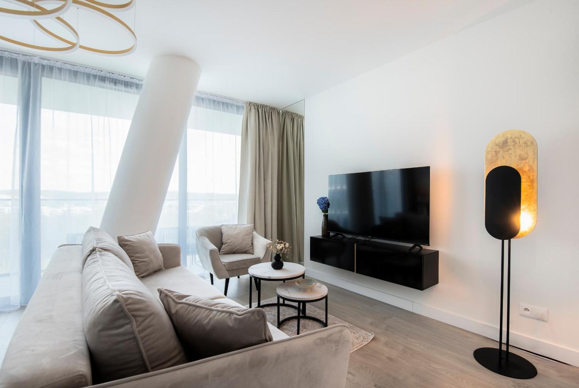 Wave Panorama 8Th Floor Sea View Apartment Miedzyzdroje Exterior foto
