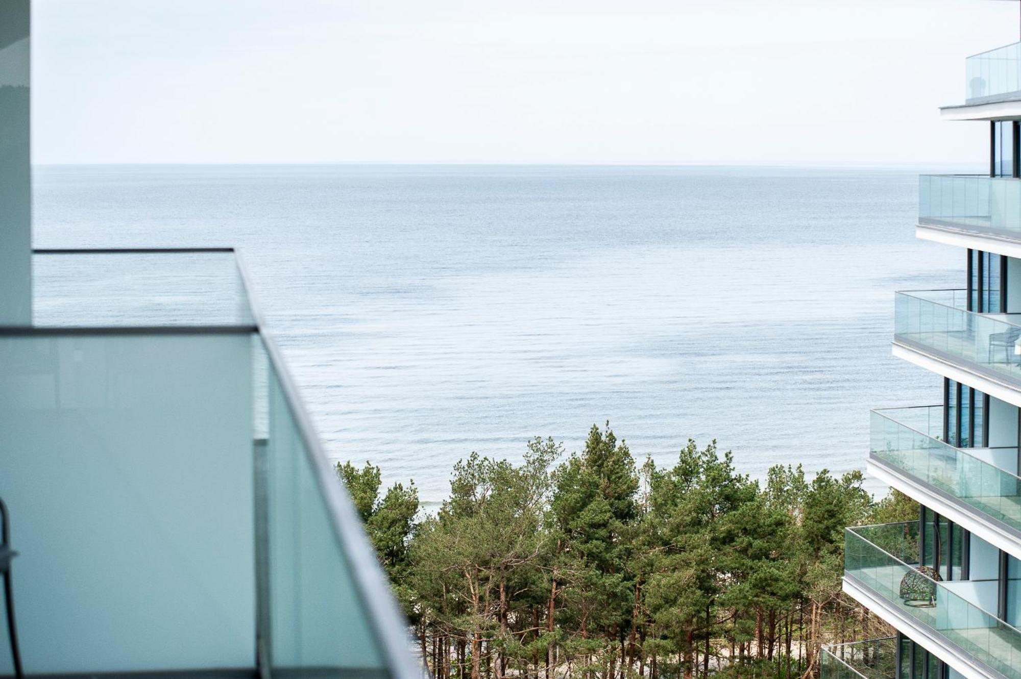 Wave Panorama 8Th Floor Sea View Apartment Miedzyzdroje Exterior foto