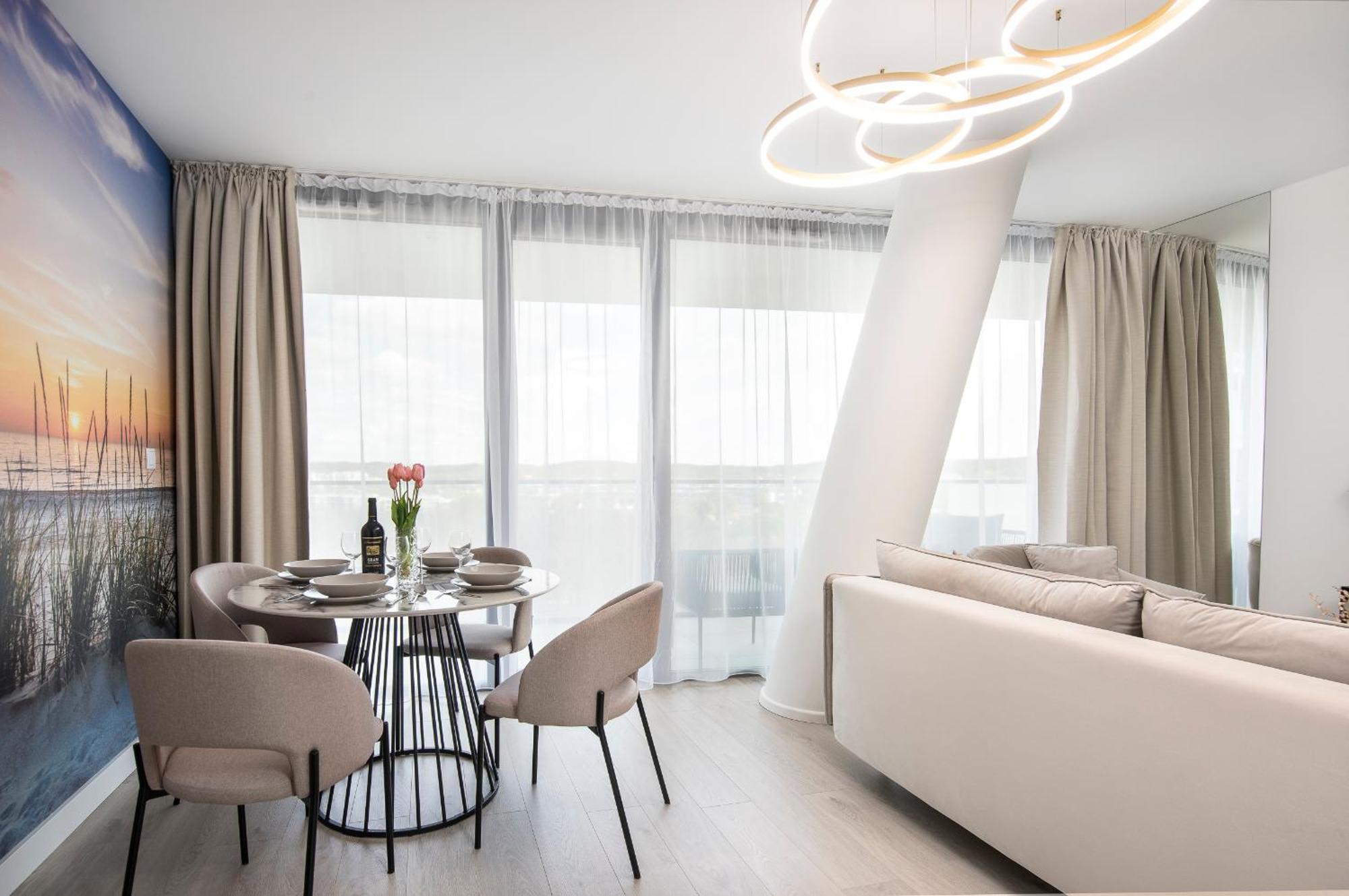 Wave Panorama 8Th Floor Sea View Apartment Miedzyzdroje Exterior foto